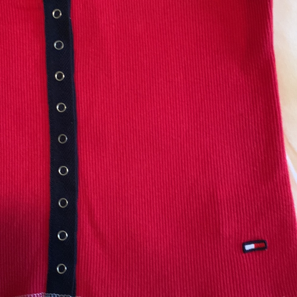 Tommy Hilfiger Ribbed Tank Top • Size Large - Picture 2 of 10